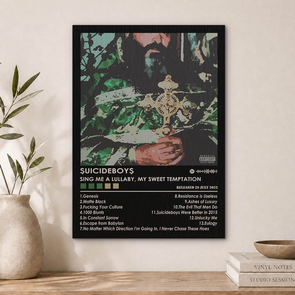 Suicideboys Wood Print by OnWood Australia