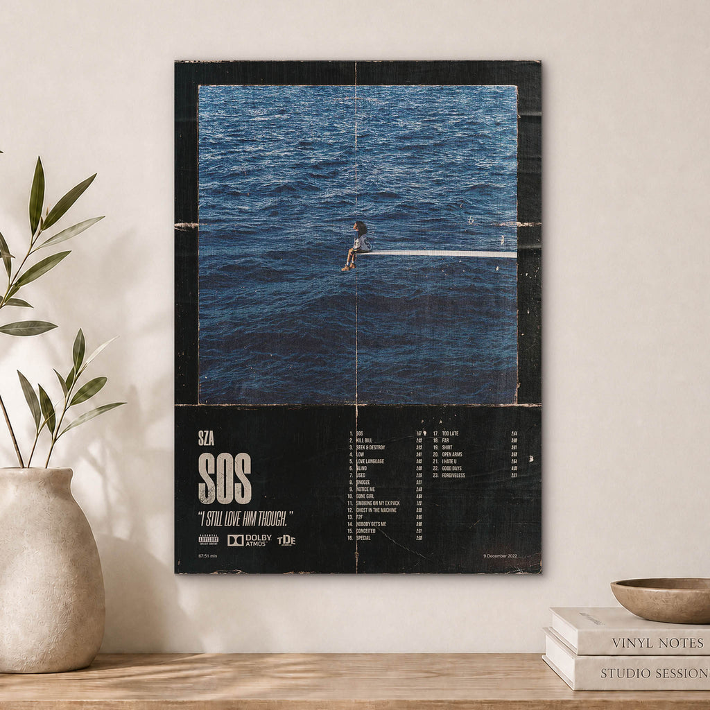SZA Wood Print by OnWood Australia
