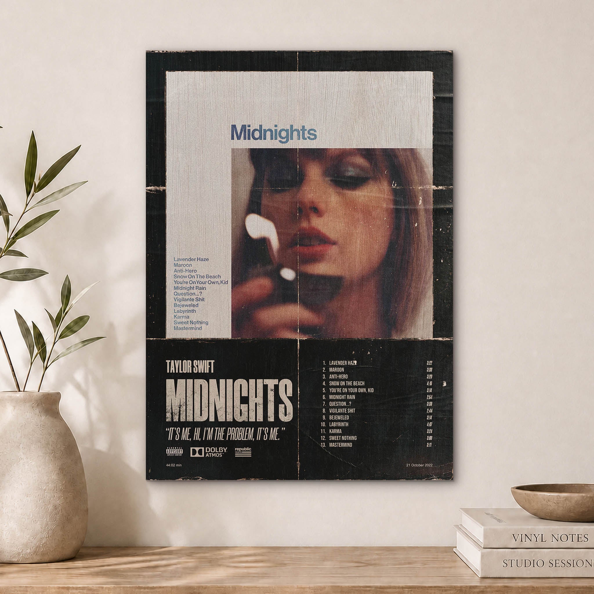 Taylor Swift Wood Print by OnWood Australia