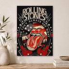 The Rolling Stones Wood Print by OnWood Australia