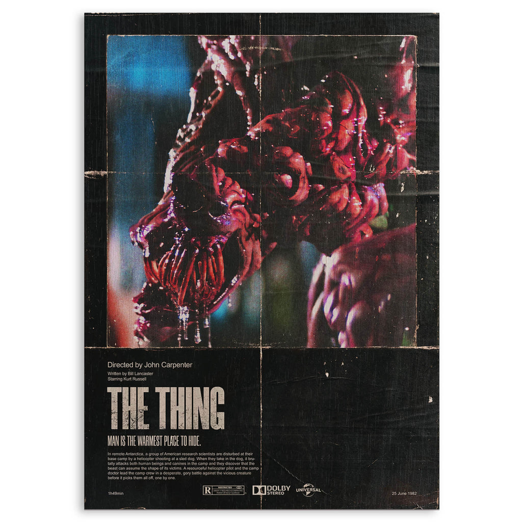 The Thing Wood Print by OnWood Australia