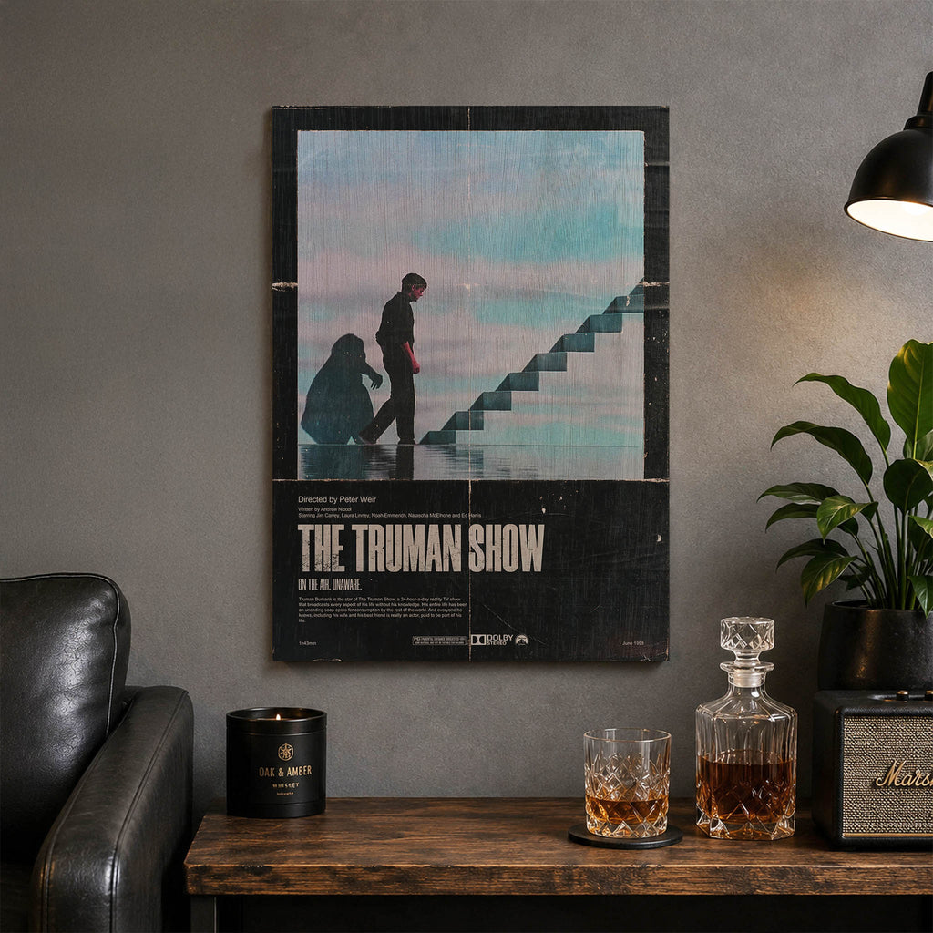 The Truman Show Wood Print by OnWood Australia