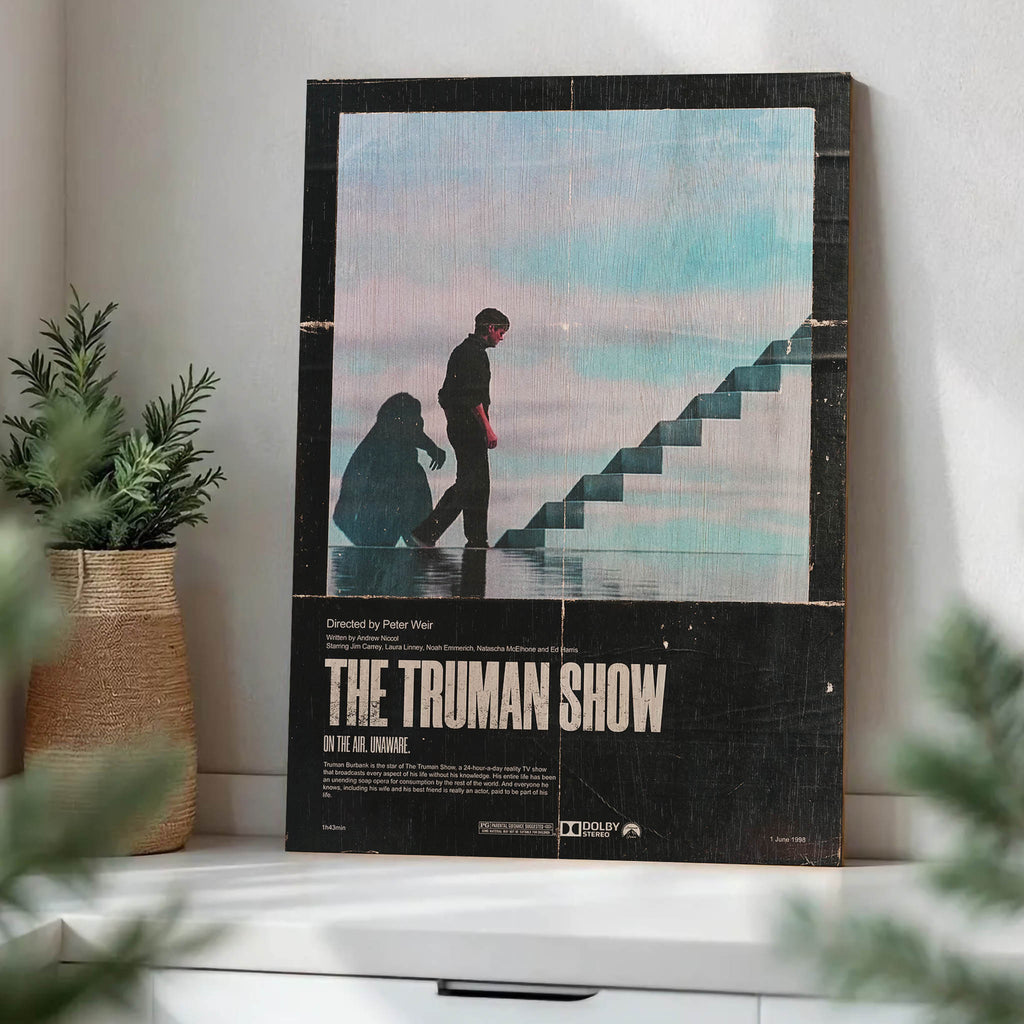 The Truman Show Wood Print by OnWood Australia