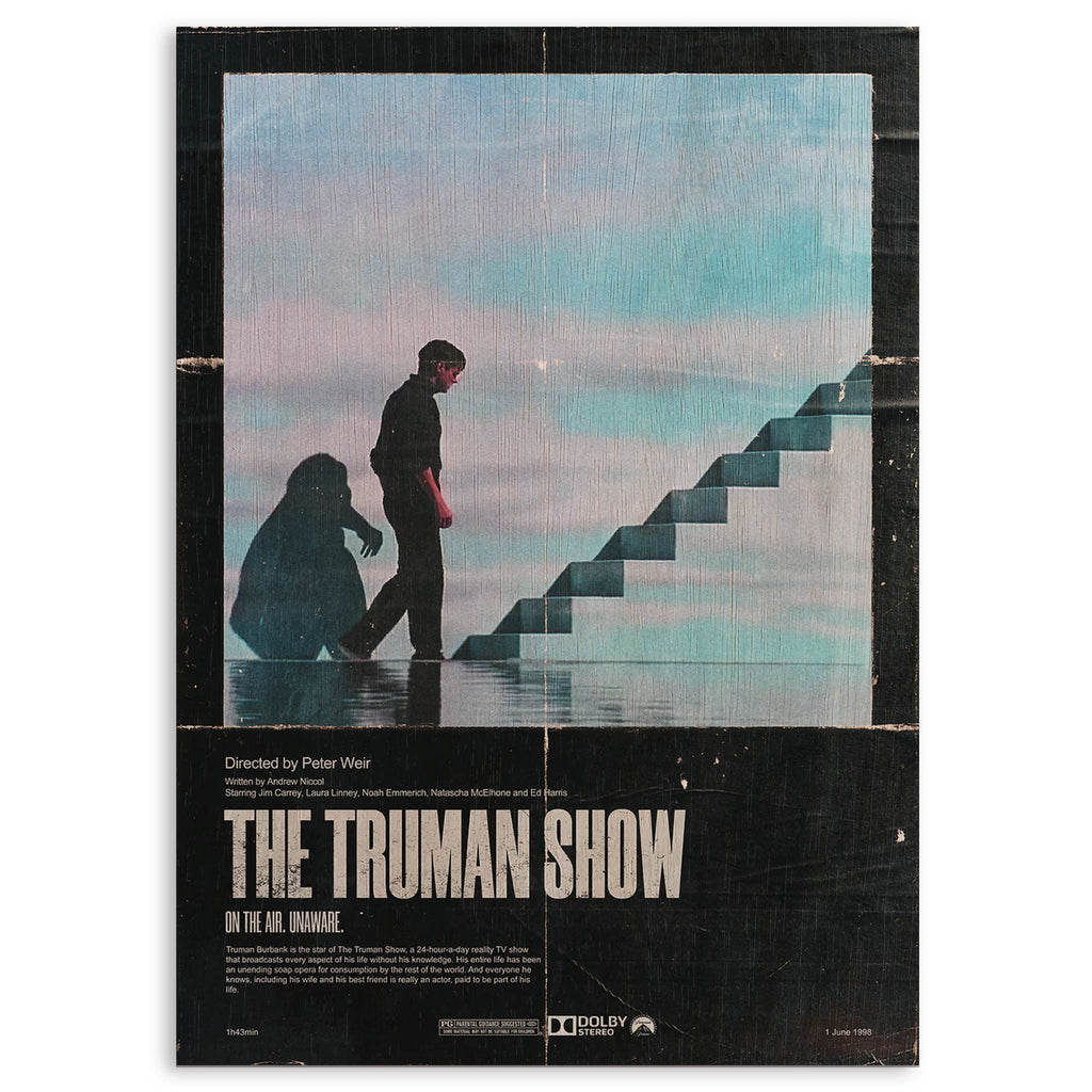 The Truman Show Wood Print by OnWood Australia