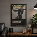 The Walking Dead Wood Print by OnWood Australia