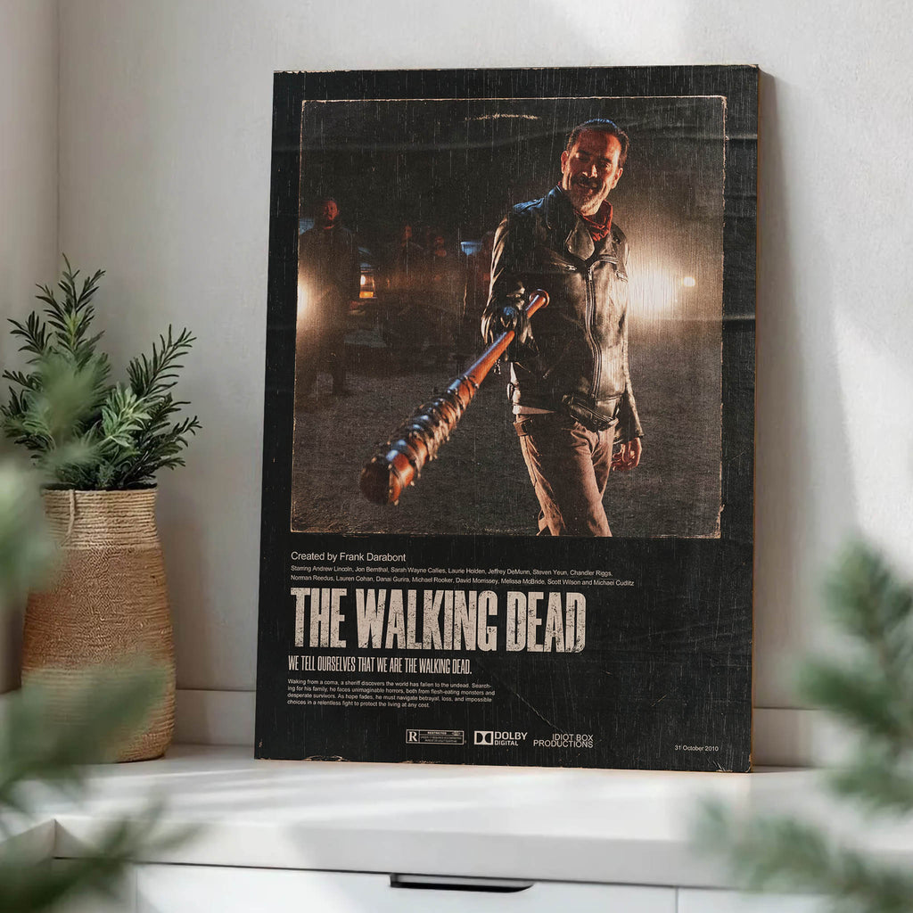 The Walking Dead Wood Print by OnWood Australia