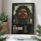 The Weeknd After Hours Wood Print by OnWood Australia