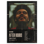 The Weeknd After Hours Wood Print by OnWood Australia