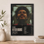The Weeknd After Hours Wood Print by OnWood Australia
