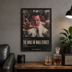 The Wolf of Wall Street Wood Print by OnWood Australia