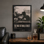 The Wolf of Wall Street Wood Print by OnWood Australia