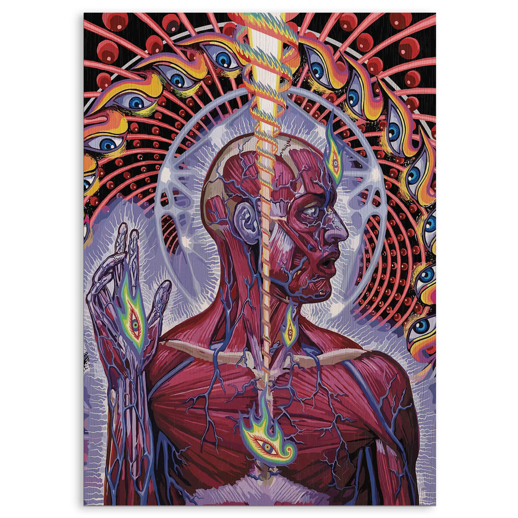 Tool Lateralus Wood Print by OnWood Australia
