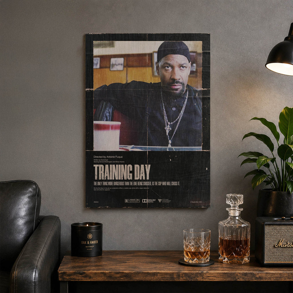 Training Day Wood Print by OnWood Australia