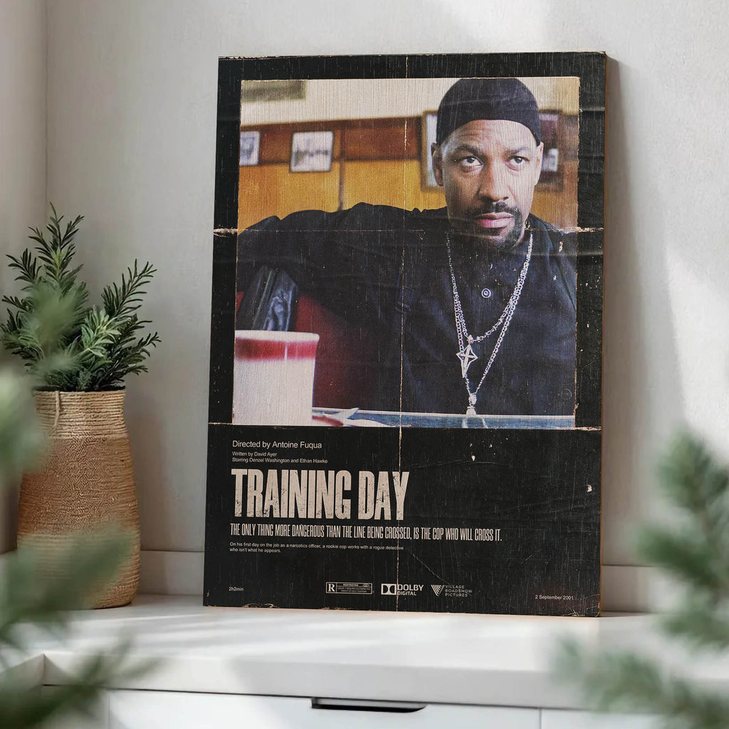 Training Day Wood Print by OnWood Australia