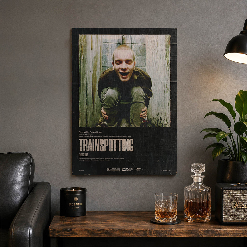Trainspotting Wood Print by OnWood Australia