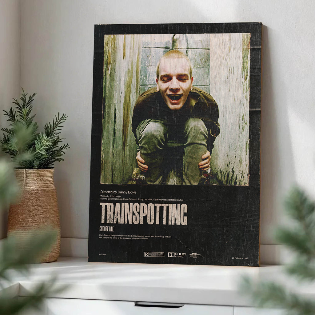 Trainspotting Wood Print by OnWood Australia