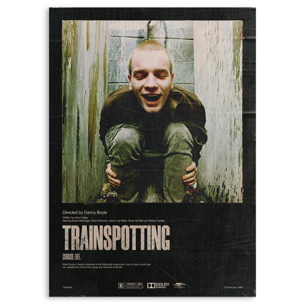 Trainspotting Wood Print by OnWood Australia
