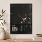 Travis Scott Utopia Wood Print by OnWood Australia
