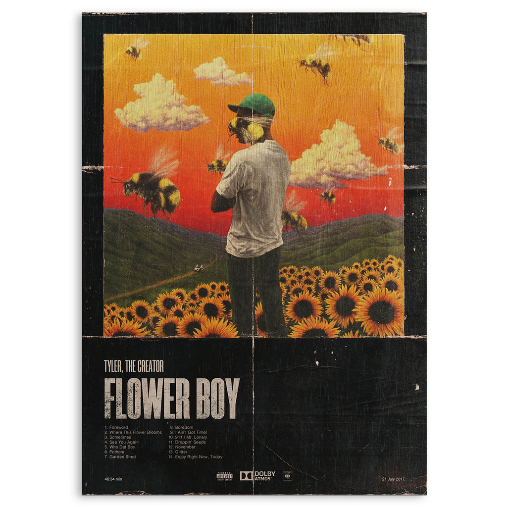 Tyler the Creator Wood Print by OnWood Australia