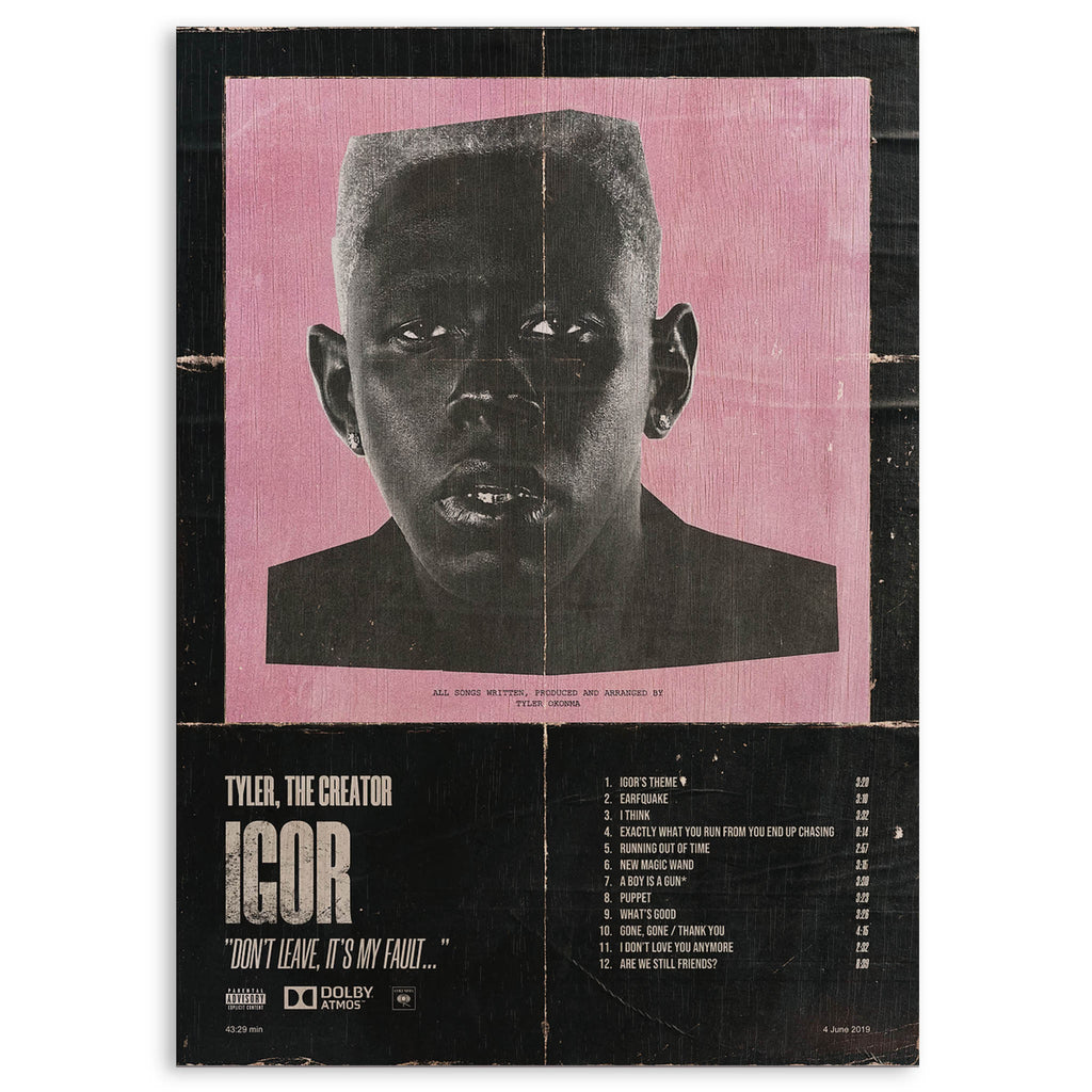 Tyler the Creator Wood Print by OnWood Australia