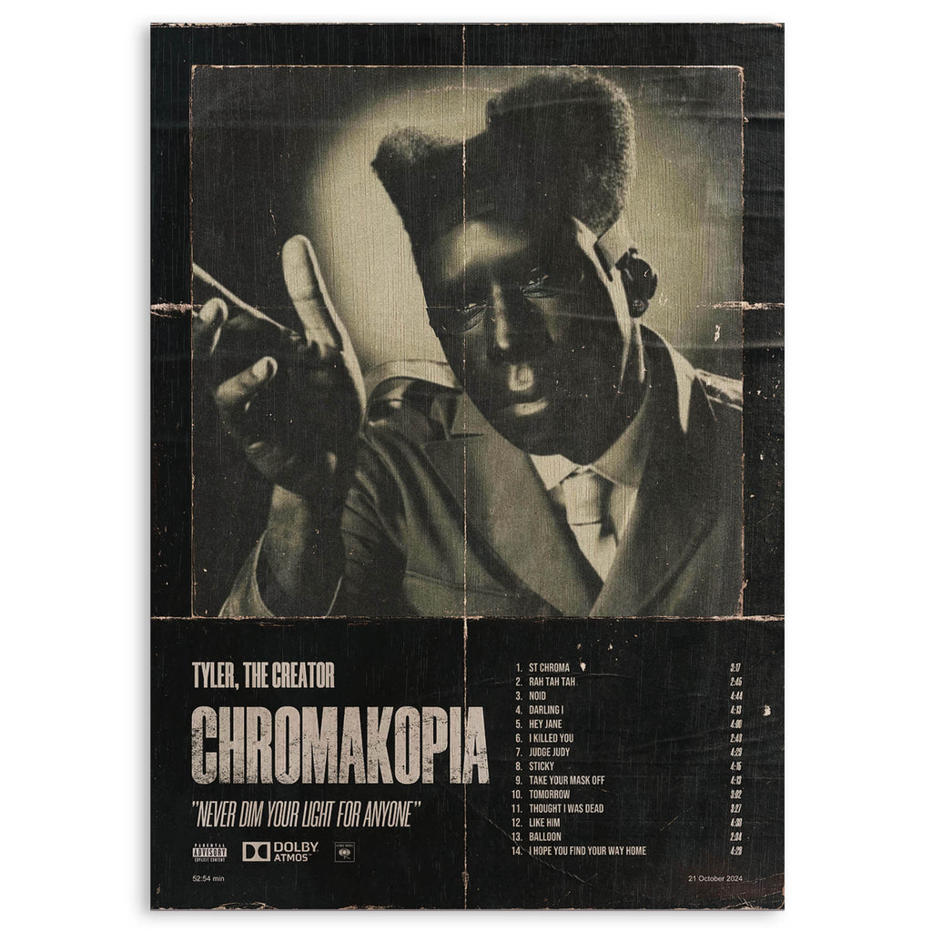 Tyler the Creator Wood Print by OnWood Australia