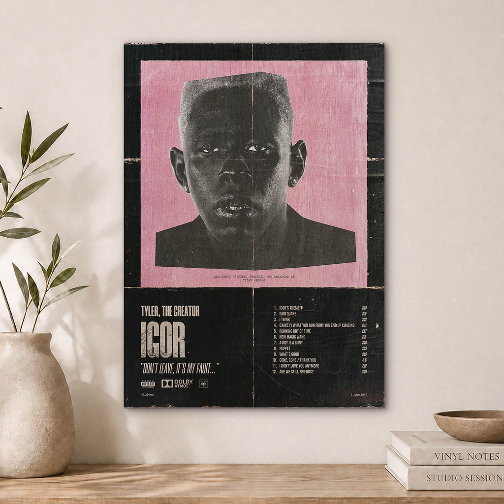 Tyler the Creator Wood Print by OnWood Australia