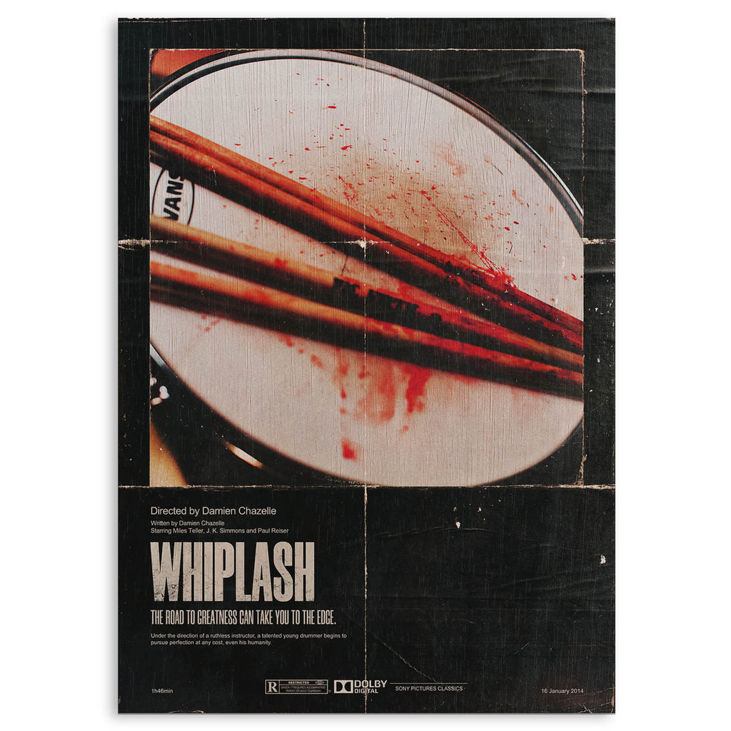 Whiplash Wood Print by OnWood Australia