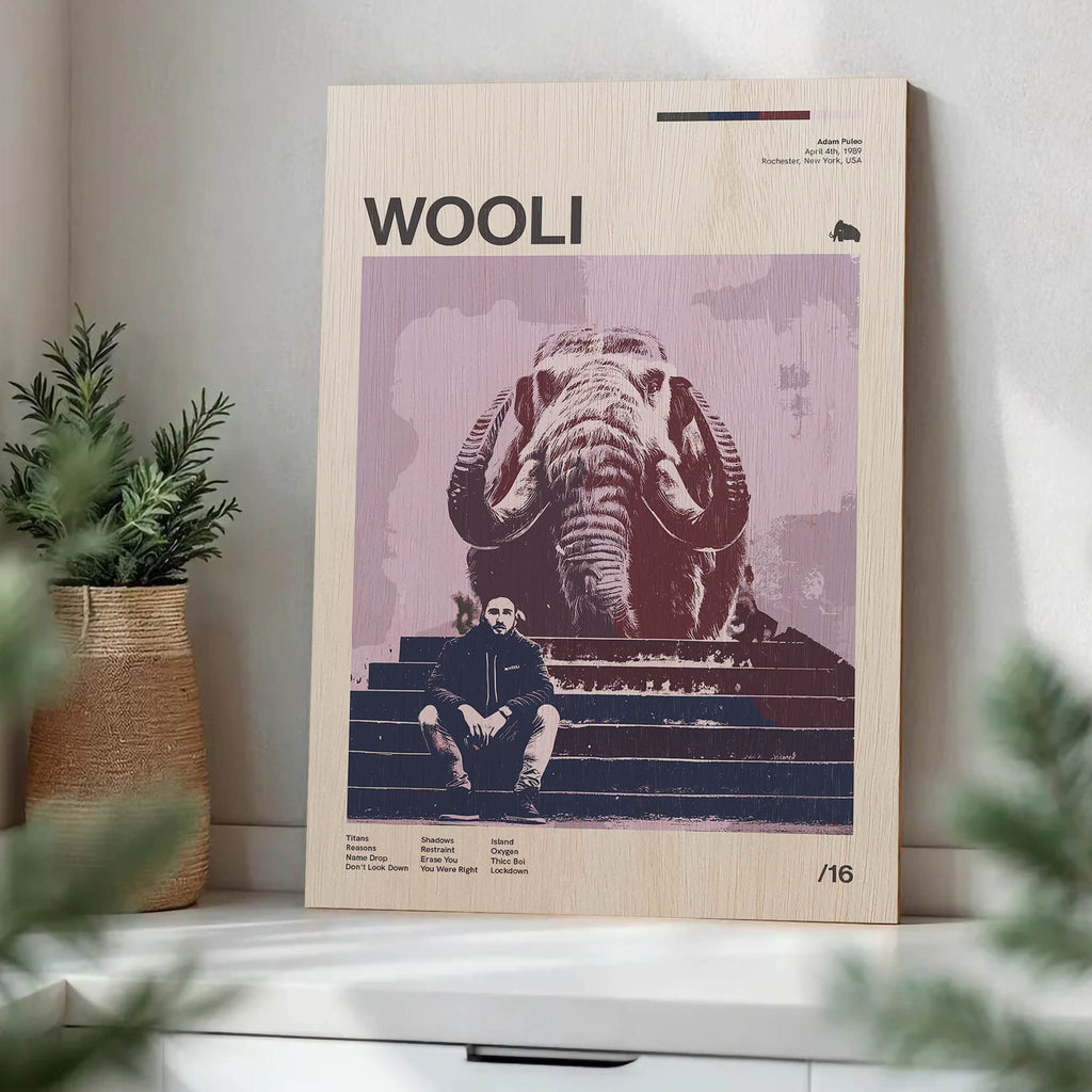 Wooli Wood Print by OnWood Australia