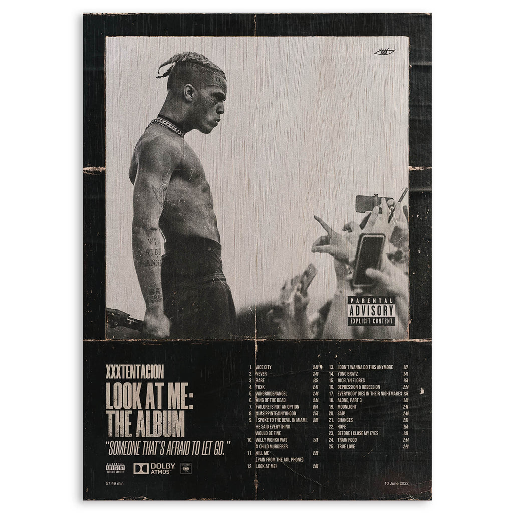 Xxxtentacion Wood Print by OnWood Australia