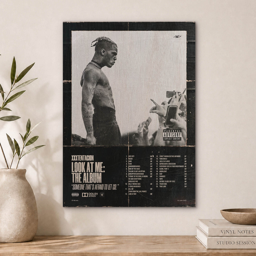 Xxxtentacion Wood Print by OnWood Australia
